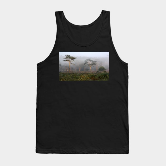 Foggy Morning, Lake Nakuru, Kenya Tank Top by Carole-Anne